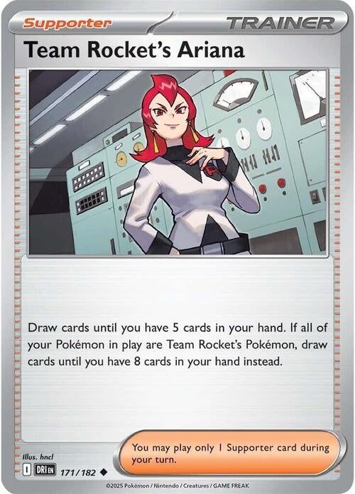 Destined Rivals Team Rocket's Ariana #171/182